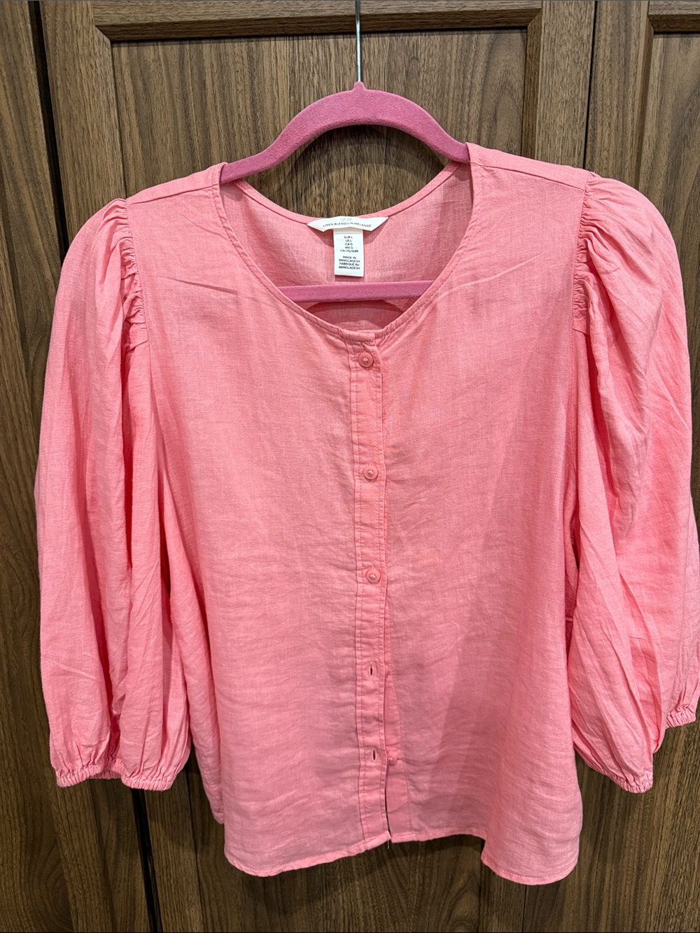 NWOT pink blouse